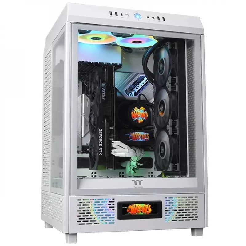Zestaw panelu LCD Thermaltake Snow White do obudowy Tower 500
