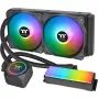 Thermaltake Floe RC 240 All-in-One Chłodzenie Cieczą CPU z Zintegrowanym Blokiem Wodnym RAM, 240mm Radiator, 2x 120mm ARGB PWM Wentylatory, Intel/AMD