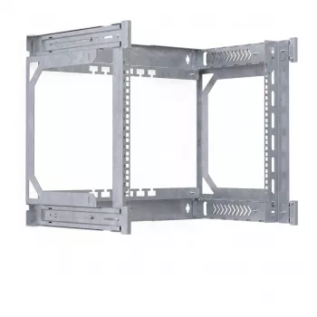 EFB Elektronik Rama Tylna do Obudowy Ściennej X-Rack 400-600mm 9U 600x500mm Ocynkowana (WGX-BF09)