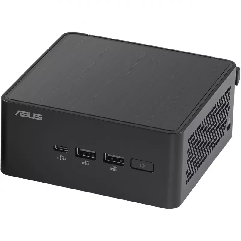 ASUS NUC 14 Pro RNUC14RVHI300003I Mini PC Barebone, Intel Core 3 100U, 2x DDR5 SODIMM, 2x M.2 PCIe Gen4, Wi-Fi 6E, Bluetooth 5.3, 2.5GbE, 2x HDMI 2.1, 2x Thunderbolt 4, Czarny