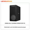 HP OMEN 16L Desktop TG03-0177ng, Black Metal, Ryzen 7 8700F, 32GB RAM, 1TB SSD, GeForce RTX 5060 Ti