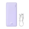 Baseus Airpow - 20 000 mAh 20W Power Bank (Fioletowy)