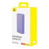 Baseus Airpow - 20 000 mAh 20W Power Bank (Fioletowy)