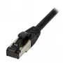 Synergy21 Patch Cable RJ45, CAT8.1 2000MHz, 5m, Black, S/FTP, TPE/LSZH (SuperFlex), AWG26