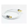 Przewód antenowy SAT Good Connections SmartFLEX, IEC/Coax kątowy męski na żeński, pozłacany, poczwórnie ekranowany, 120 dB, biały, 2 m (GC-M2063)