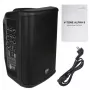 V-TONE ALPHA 8 Aktywny Kolumnowy System PA z Wbudowanym Mikserem, 300W RMS, 8 inch Głośnik Niskotonowy, Bluetooth, USB/SD, Pogłos