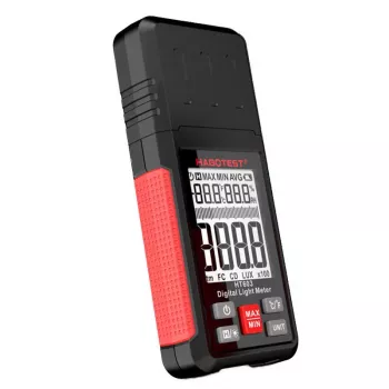 HABOTEST HT603 Cyfrowy miernik natężenia światła z pomiarem temperatury i wilgotności