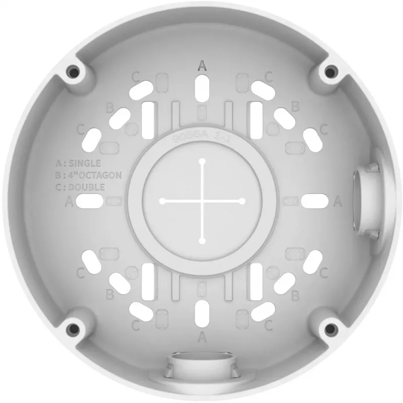 Hanwha Vision SBV-140BW Puszka przyłączeniowa - Aluminium - Biała - do QNV-C8083R/C9083R, QND-7012R/22R/82R, QNE-8011R