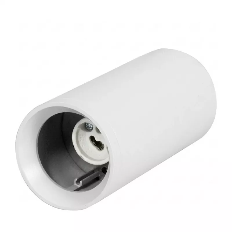 Synergy 21 GU10 LED Ceiling Socket, Recessed Mount, White, Die-cast Aluminum, IP20