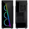 Aerocool Shard Tempered Glass Midi-Tower Black