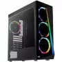 Aerocool Shard Tempered Glass Midi-Tower Black