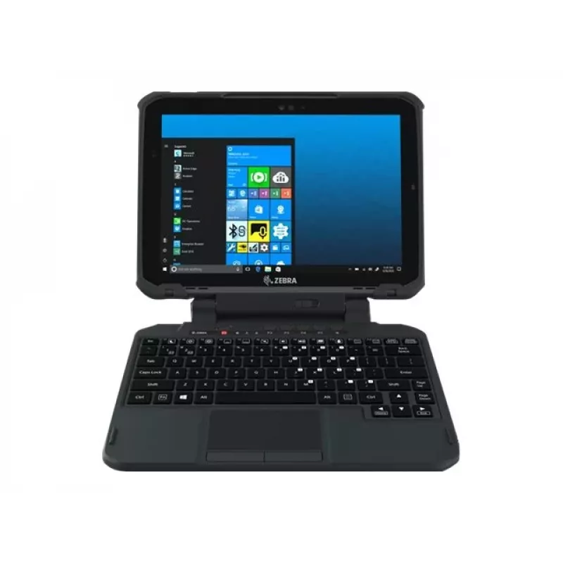 Klawiatura 2 w 1 Zebra z Touchpadem i Wysuwanym Uchwytem - Podświetlana - QWERTY US - do Zebra ET80, ET85