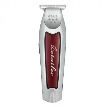 Wahl Professional Detailer LI Cordless Hair Trimmer, Red/Silver, Lithium-Ion