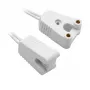 Zestaw adapterów LED Synergy 21 do lamp T8 z trzonkiem G13, 2 sztuki, biały