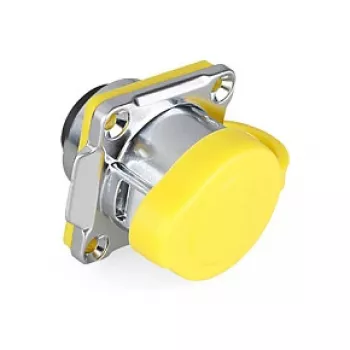 Good Connections IC01-24R02 Przemysłowy łącznik RJ45 żeński/żeński Żółty IP65/IP67