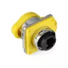 Good Connections IC01-24R02 Przemysłowy łącznik RJ45 żeński/żeński Żółty IP65/IP67