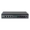 LevelOne 8-Port L3 Managed 10-Gigabit Switch, 4 x 1G/2.5G/5G/10G RJ45, 4 x 1G/2.5G/10G SFP+ Uplinks