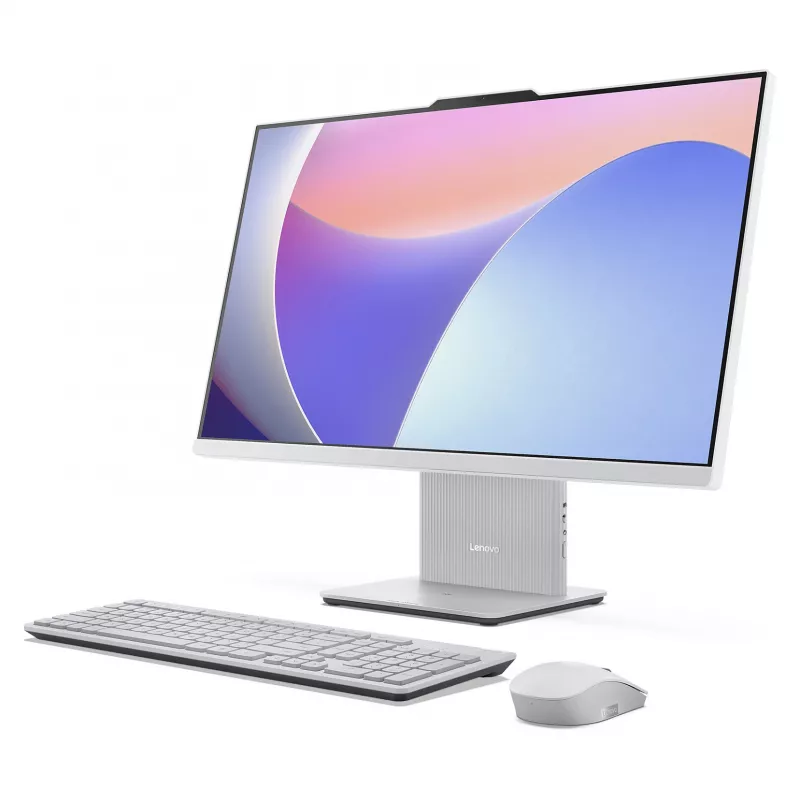 Lenovo IdeaCentre AIO 3 27ARR9 All-in-One PC, 27 cali FHD IPS, AMD Ryzen 7 7735HS, 16 GB DDR5 RAM, 512 GB SSD, Windows 11 Home, Storm Grey