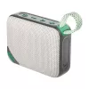 QCY SP2 Głośnik Bezprzewodowy (Brązowy) - Przenośny Bluetooth 5.3 z Podświetleniem RGB, IPX5, TWS