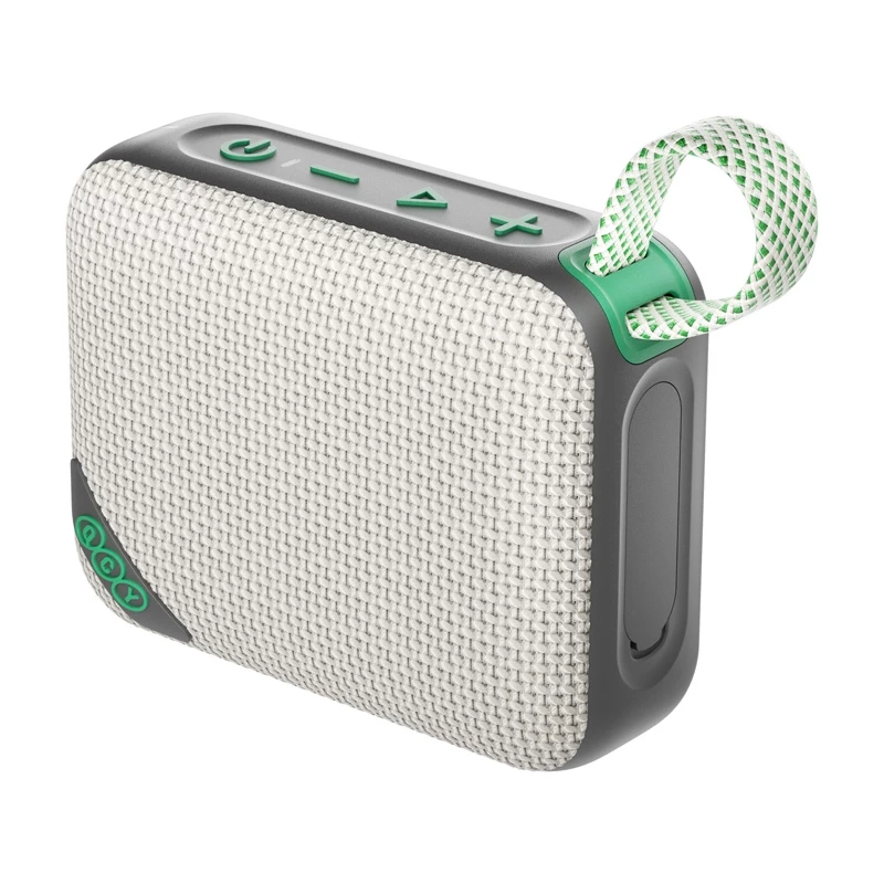 QCY SP2 Głośnik Bezprzewodowy (Brązowy) - Przenośny Bluetooth 5.3 z Podświetleniem RGB, IPX5, TWS