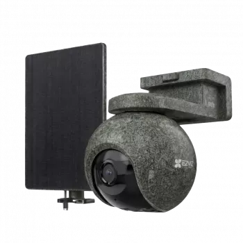 EZVIZ CS-EB8/SP Ranger Zestaw bezprzewodowej kamery PT z panelem słonecznym (4G/LTE, WiFi 2.4GHz, 4K, 8MP, 4 mm, IP65)