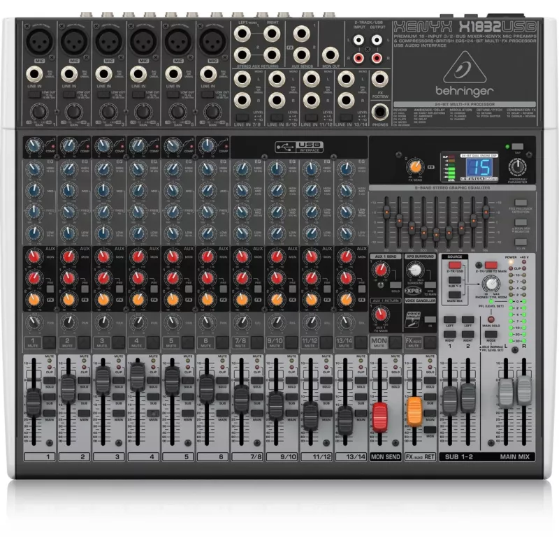 Behringer X1832USB Audio Mixer 18 kanałów