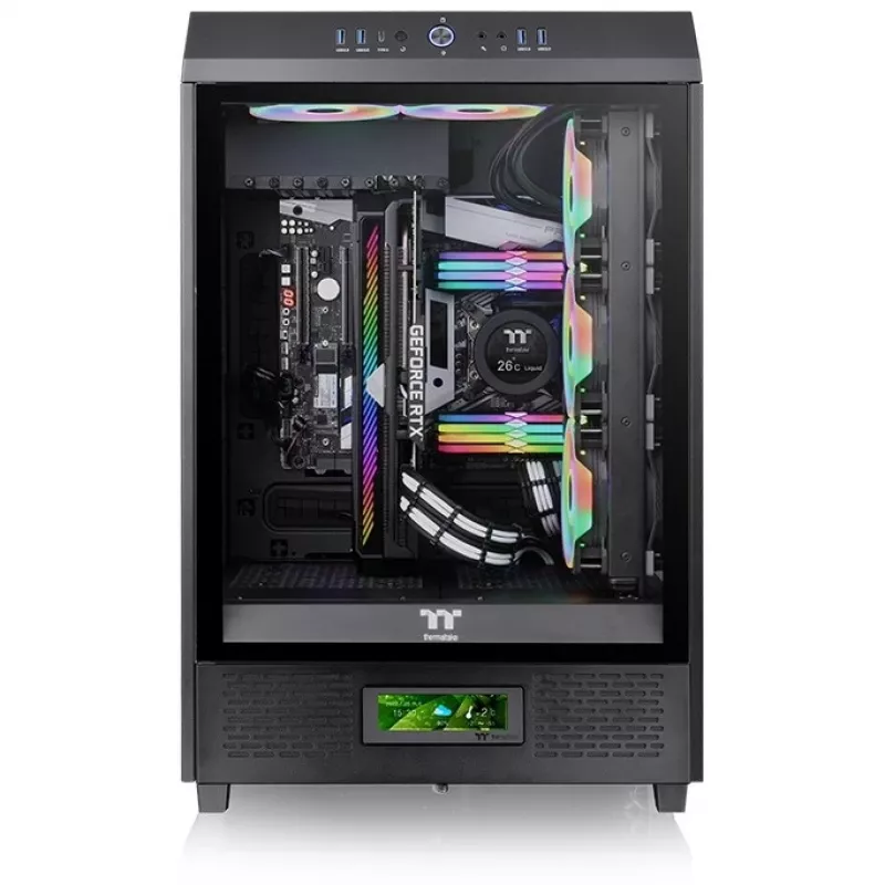 Zestaw panelu LCD Thermaltake Czarny do obudowy Tower 500