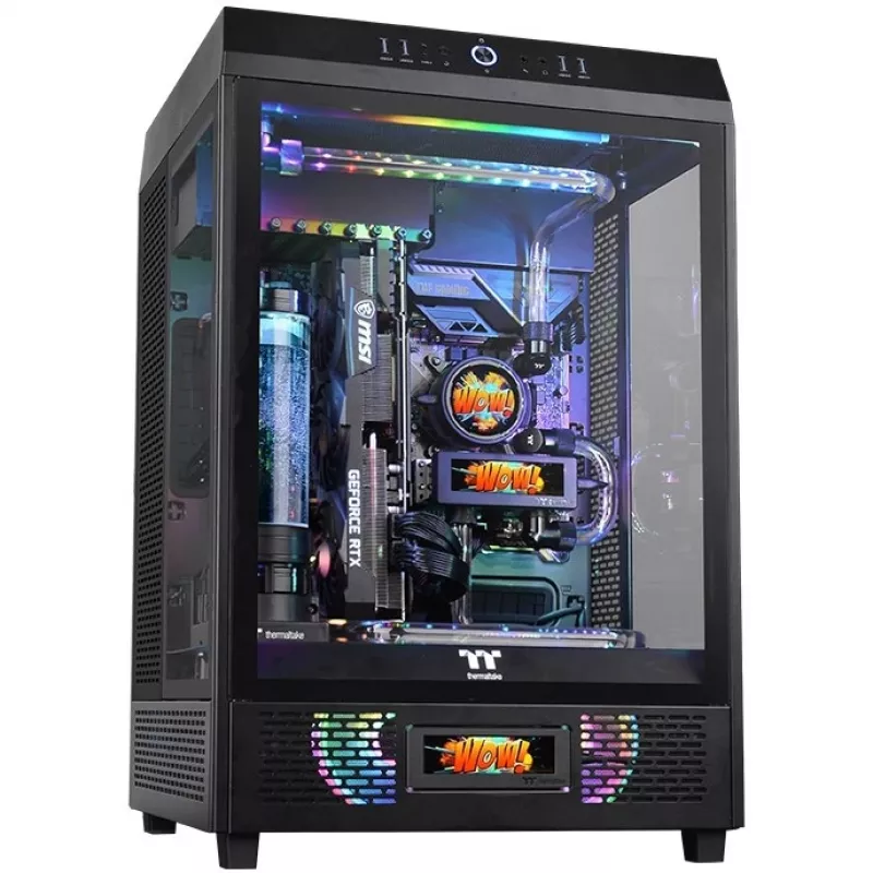 Zestaw panelu LCD Thermaltake Czarny do obudowy Tower 500