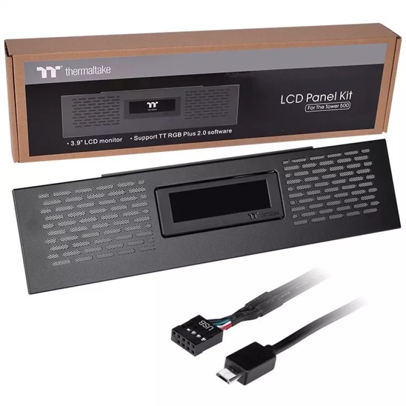 Zestaw panelu LCD Thermaltake Czarny do obudowy Tower 500