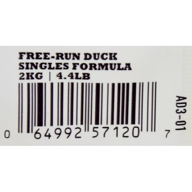 ACANA Singles Free-Run Duck Dry Dog Food, 2 kg
