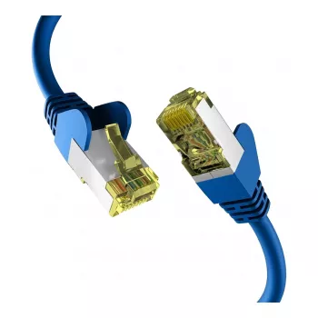 EFB-Elektronik RJ45 Patch Cable Cat.6A S/FTP LSZH Draka UC900 TM31 Blue 0.15m