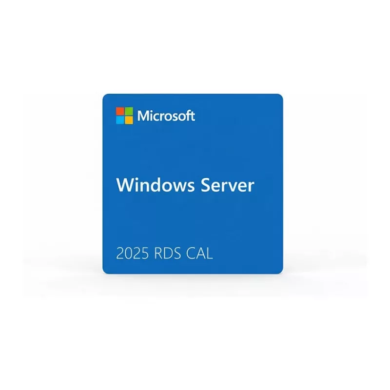 Microsoft Windows Server 2025 Remote Desktop Services User CAL - 1 User License