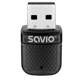 SAVIO BT-070 USB 2.0 Bluetooth 4.0 Adapter Czarny