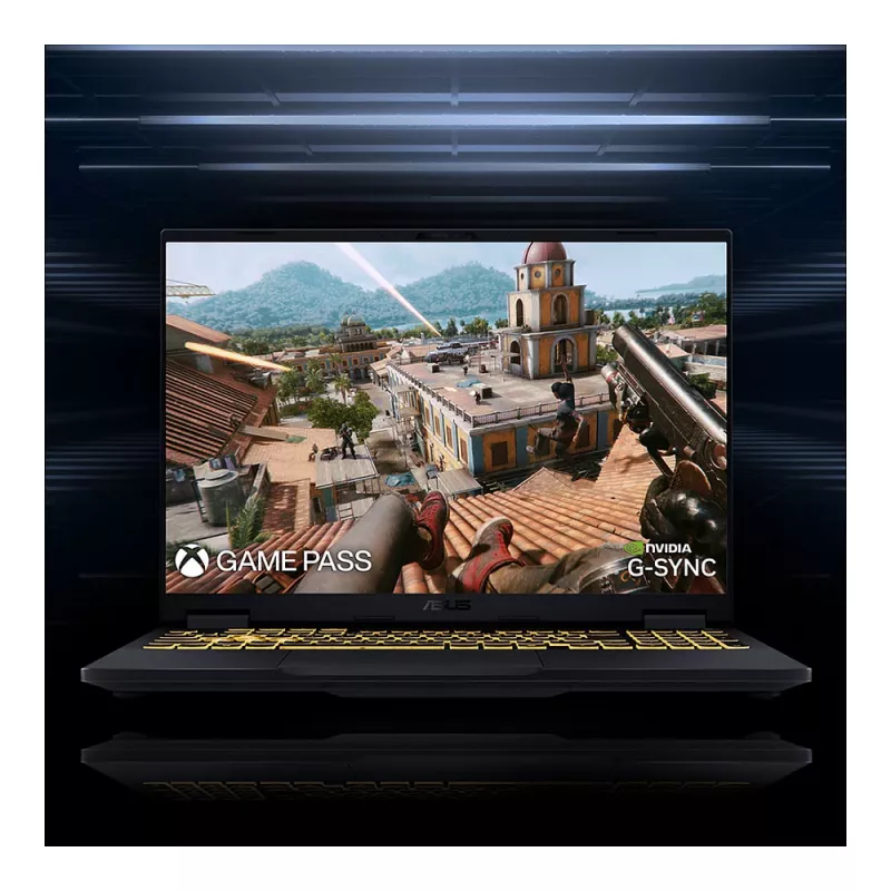 ASUS TUF Gaming F16 FX608JMI-TU290W 16 inch WUXGA 165Hz Laptop Gamingowy, Intel Core i7-14650HX, 16GB DDR5, 1TB SSD, NVIDIA GeForce RTX 5060, Windows 11 Home, Niemiecka klawiatura QWERTZ, Mecha Gray