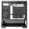 Obudowa Mid-Tower DeepCool CG380U, Szkło hartowane, 3x wentylatory 120mm ARGB, Czarny