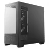 Obudowa Mid-Tower DeepCool CG380U, Szkło hartowane, 3x wentylatory 120mm ARGB, Czarny