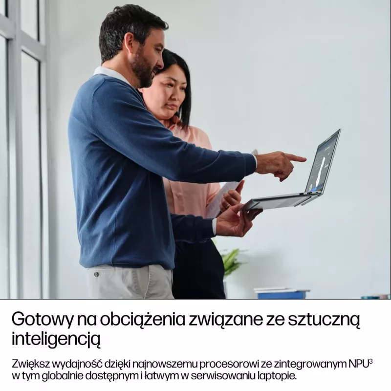 HP EliteBook 6 G1i 16 cali Ultra 7 265U 24GB DDR5 512GB SSD Windows 11 Pro Pike Silver Aluminium 3Y OnSite