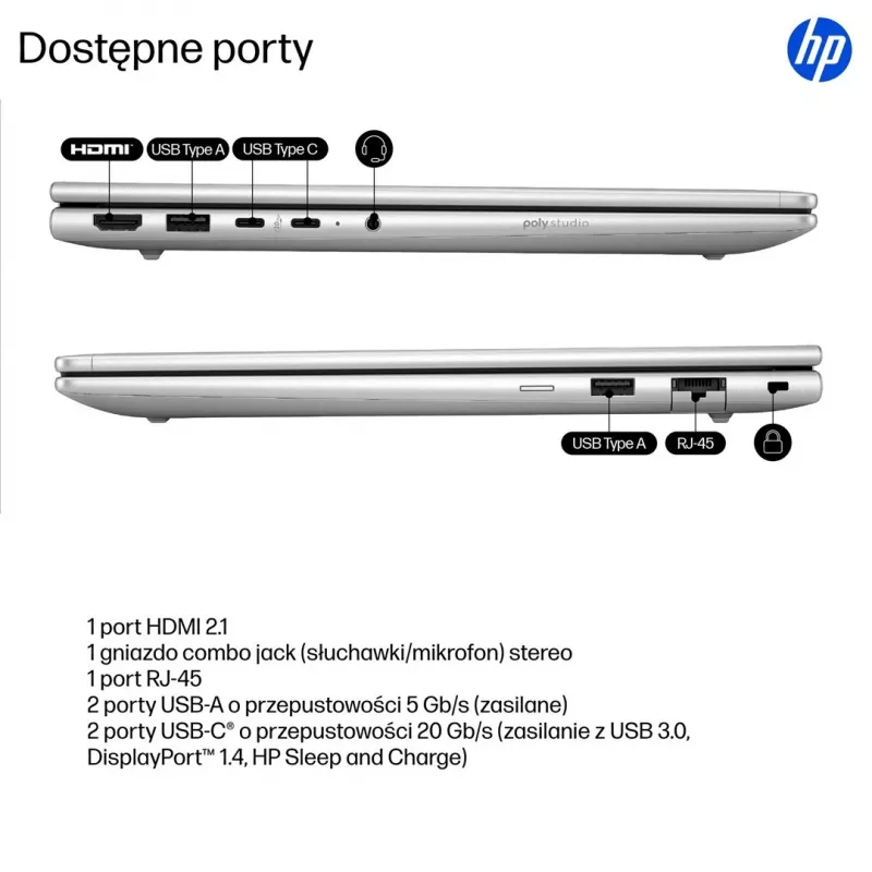 HP ProBook 4 G1i 14 Intel Core Ultra 5 225U 14 inch WUXGA 16GB 512GB SSD Windows 11 Pro Silver