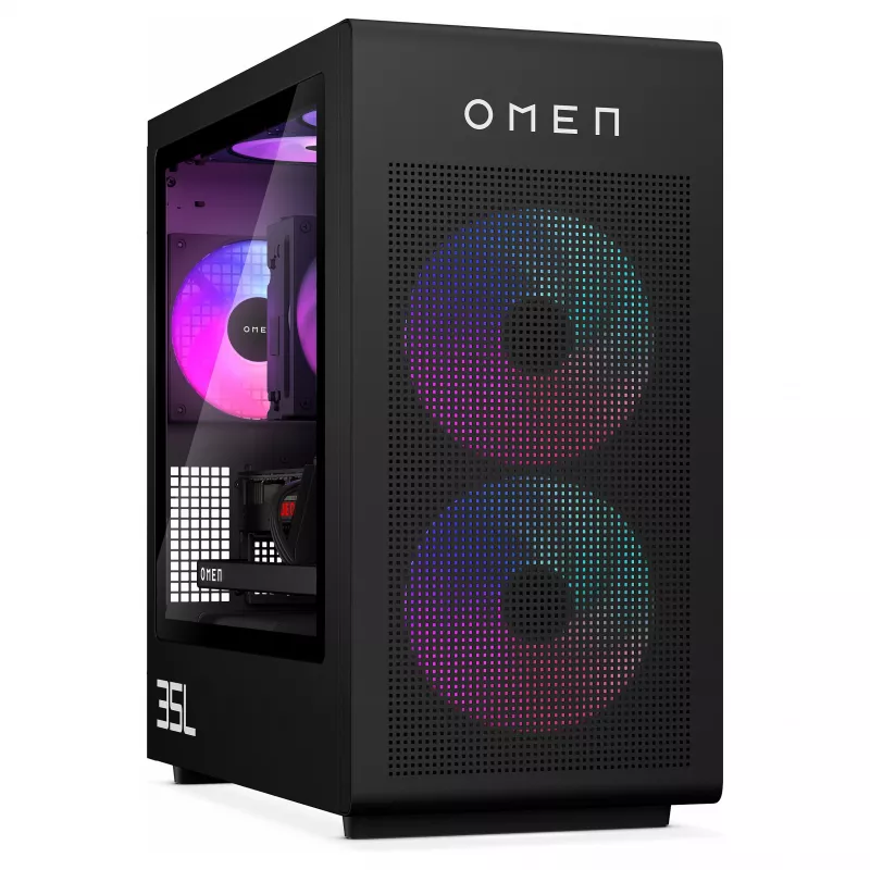 HP OMEN 35L GT16-1491ng Desktop PC - AMD Ryzen 9 9900X3D, 64GB DDR5 RAM, 2TB NVMe SSD, NVIDIA GeForce RTX 5080, Windows 11 Home