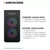 HP OMEN 35L GT16-1491ng Desktop PC - AMD Ryzen 9 9900X3D, 64GB DDR5 RAM, 2TB NVMe SSD, NVIDIA GeForce RTX 5080, Windows 11 Home