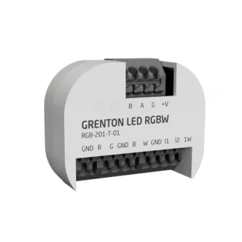 Moduł ściemniania LED RGBW Grenton z wejściami cyfrowymi 1-Wire 2 wejścia, podtynkowy TF-BUS