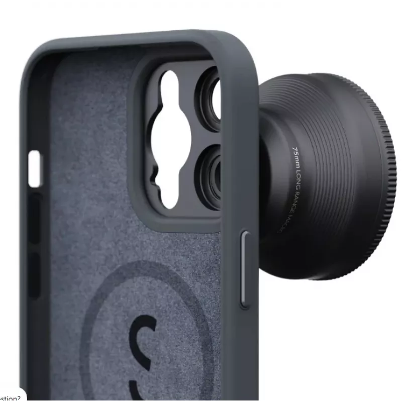 ShiftCam LensUltra Back Cover z Mocowaniem Obiektywu do iPhone 14 Pro Max, MagSafe, Czarny
