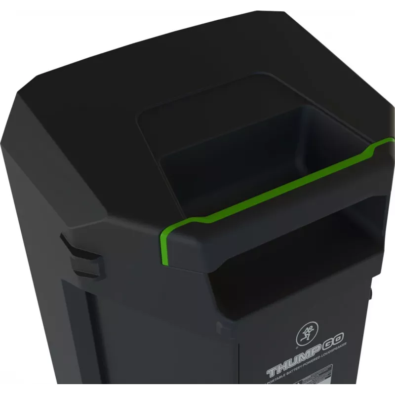 Mackie Thump GO - 8-calowy przenośny głośnik zasilany bateryjnie, 200 W, Bluetooth 5.0, czarny