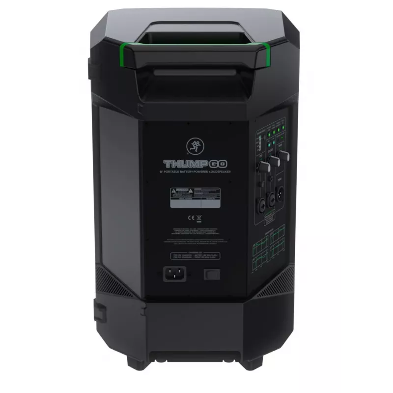 Mackie Thump GO - 8-calowy przenośny głośnik zasilany bateryjnie, 200 W, Bluetooth 5.0, czarny