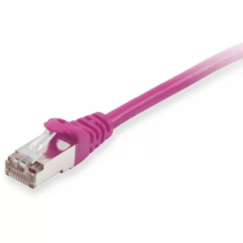 Equip Cat.6 S/FTP Patch Cable RJ-45 (M) do RJ-45 (M) 0,5m Fioletowy LSZH
