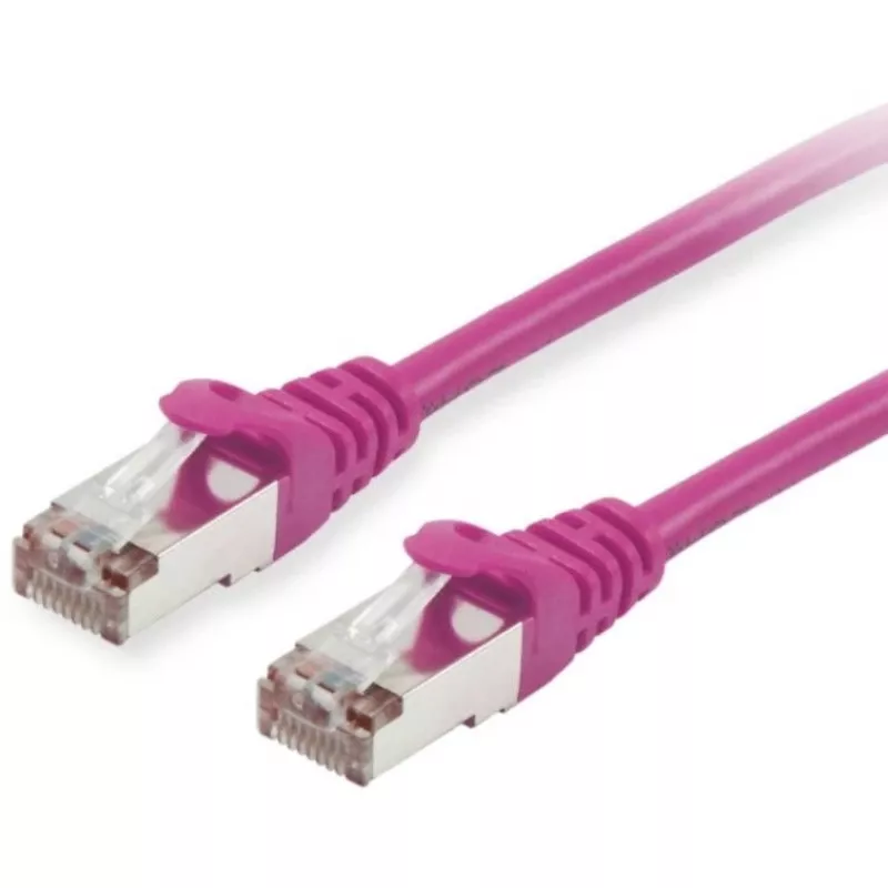 Equip Cat.6 S/FTP Patch Cable RJ-45 (M) do RJ-45 (M) 0,5m Fioletowy LSZH