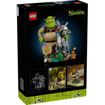 LEGO ICONS 72423 Shrek, Donkey and Puss in Boots