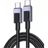 UGREEN L513 USB-C na USB-C Kabel 240W PD3.1 480Mbps Pleciony Nylon Aluminiowa Obudowa Opaska 3m Szary (45065)