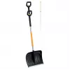 Fiskars 1057189 Łopata do śniegu Metalowa Czarny, Pomarańczowy