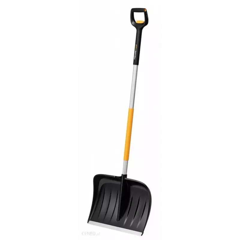 Fiskars 1057189 Łopata do śniegu Metalowa Czarny, Pomarańczowy